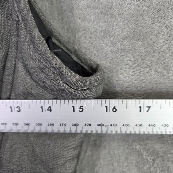 Womens Magellan Gray Willow Creek Quilted Vest Full Zip & Button Classic Fit XS - Picture 6 of 10